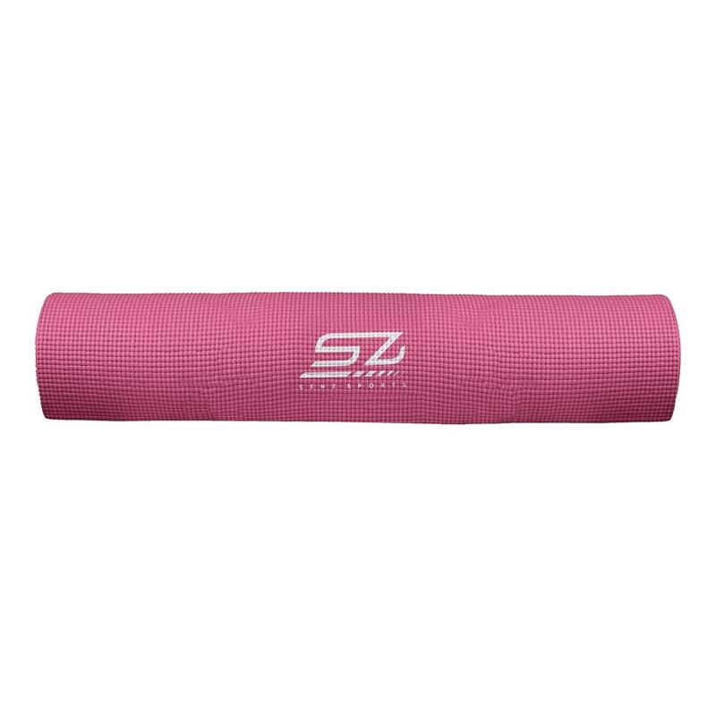 Yogamat Premium - Roze met print