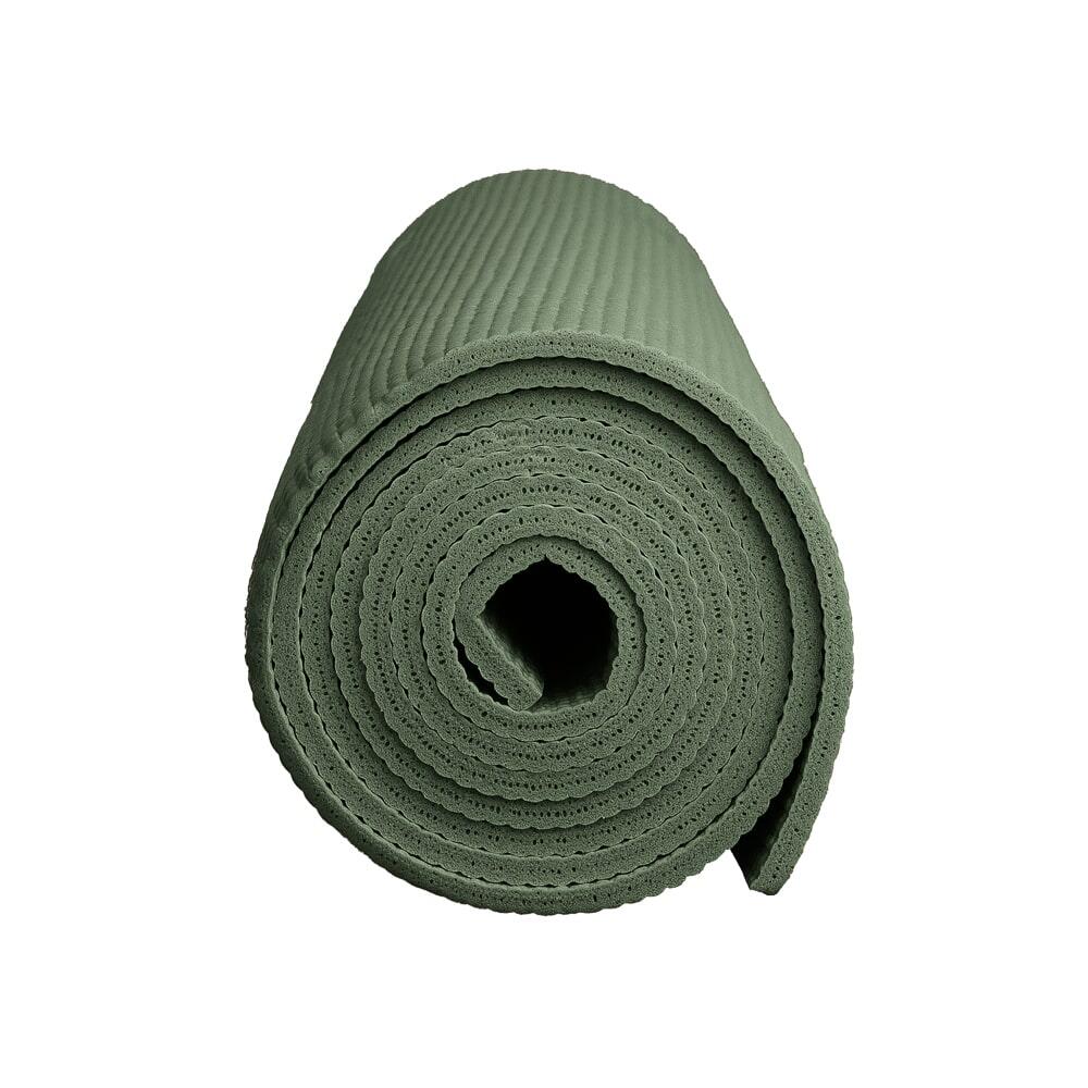 Tapis de yoga Premium - Vert avec impression 4/7