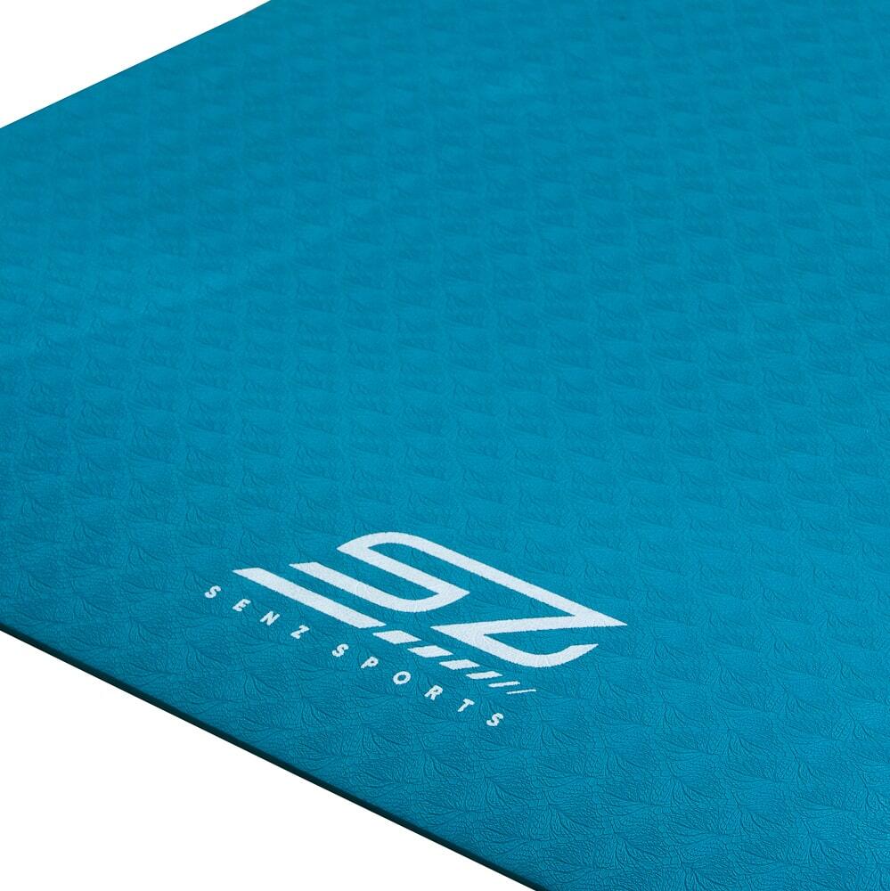 Yogamatte TPE Matte - Blau 4/5