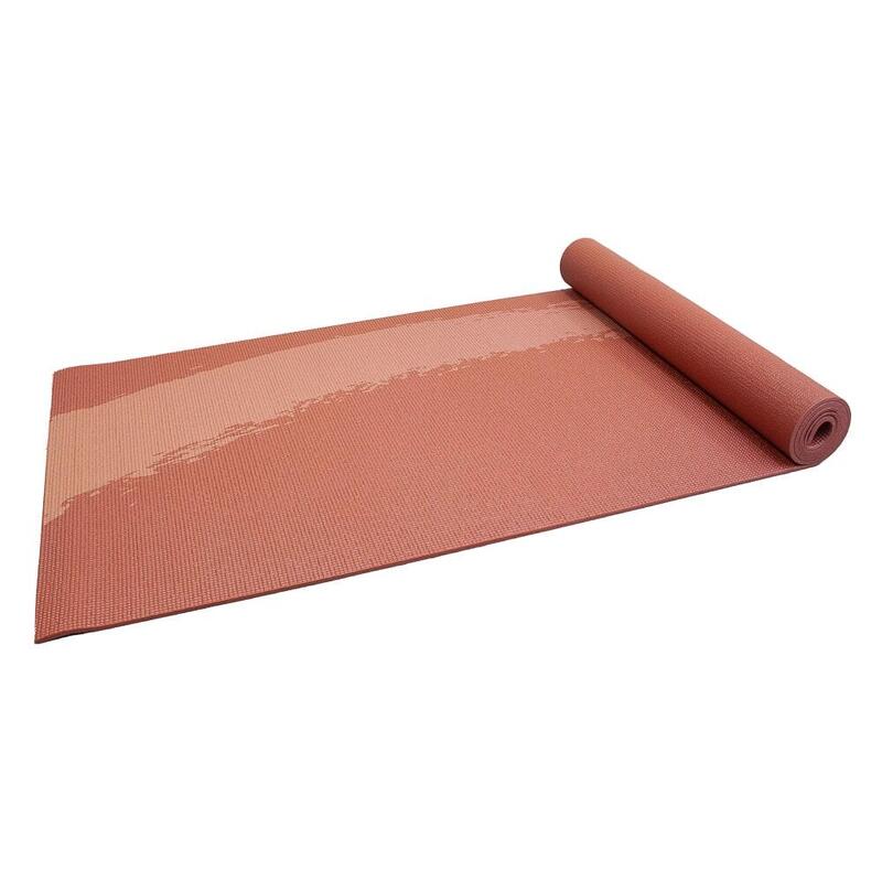 Yogamat - Premium - Terracotta met print