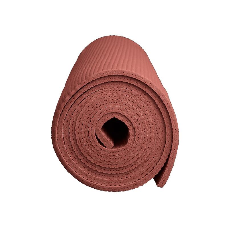 Yogamat - Premium - Terracotta met print
