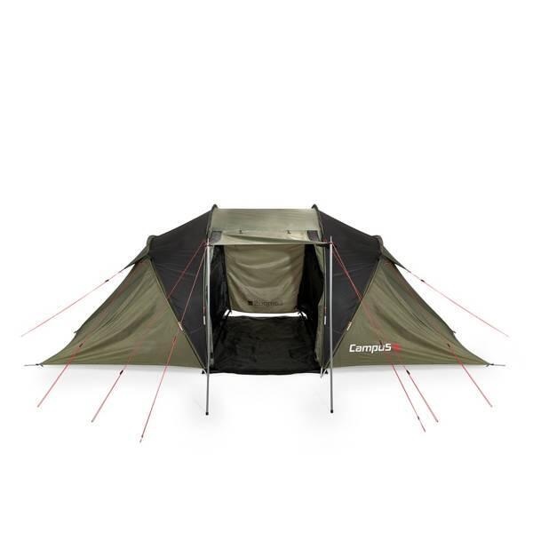 Tente de camping Campus Bigello pour 4 personnes, avec deux chambres à coucher
