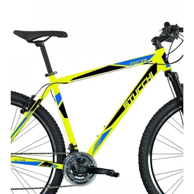 Bicicleta de montanha Stucchi 29" Disco dianteiro amarelo 21v