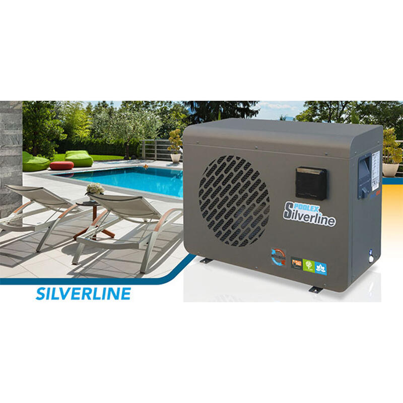 Pompe à chaleur pour piscines de 45 à 65 m3 - Poolex Jetline Silverline 120