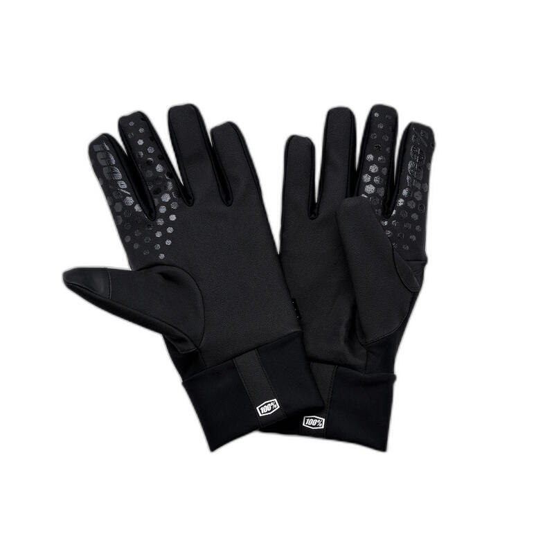 Gants vélo homme Brisker noir