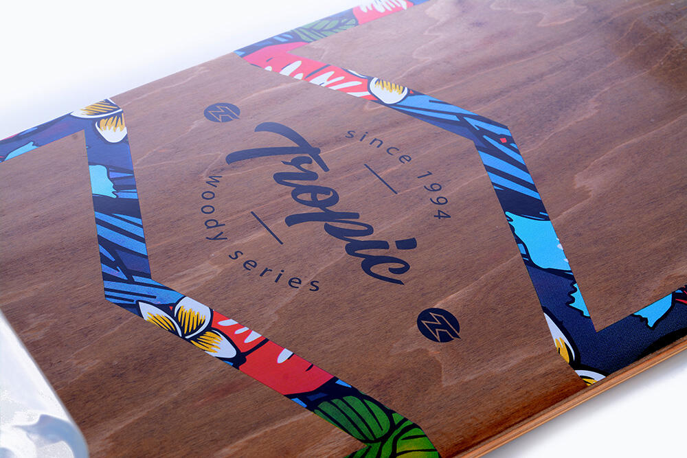 Tropic T Longboard - Niños - 31 pulgadas 4/7