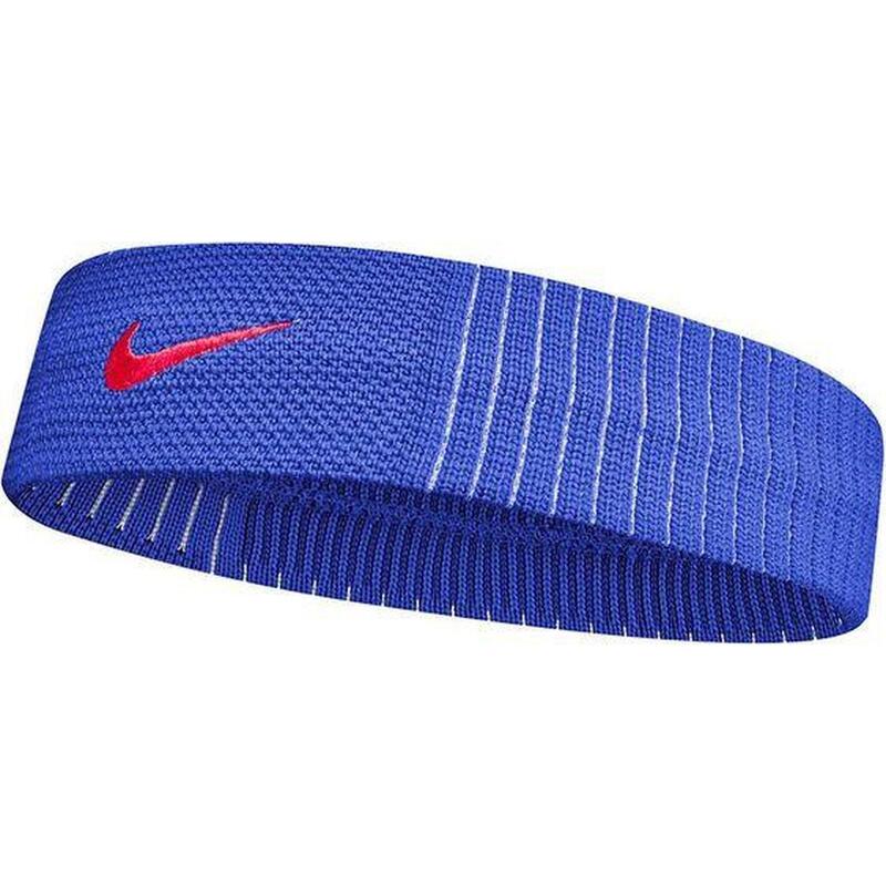 Opaska tenisowa na głowę NIKE Dri-FIT Reveal blue