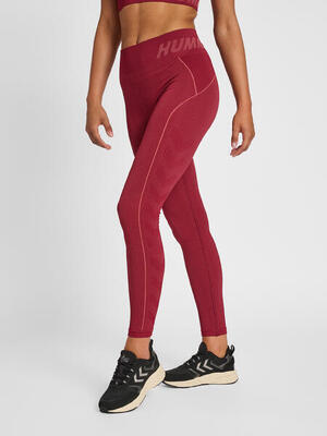 Leggings donna a vita media Hummel TE Christel