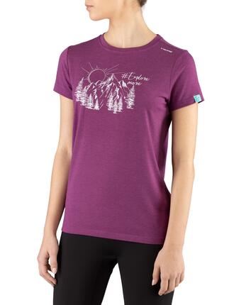 T-shirt damski VIKING Lenta Bamboo Light Lady