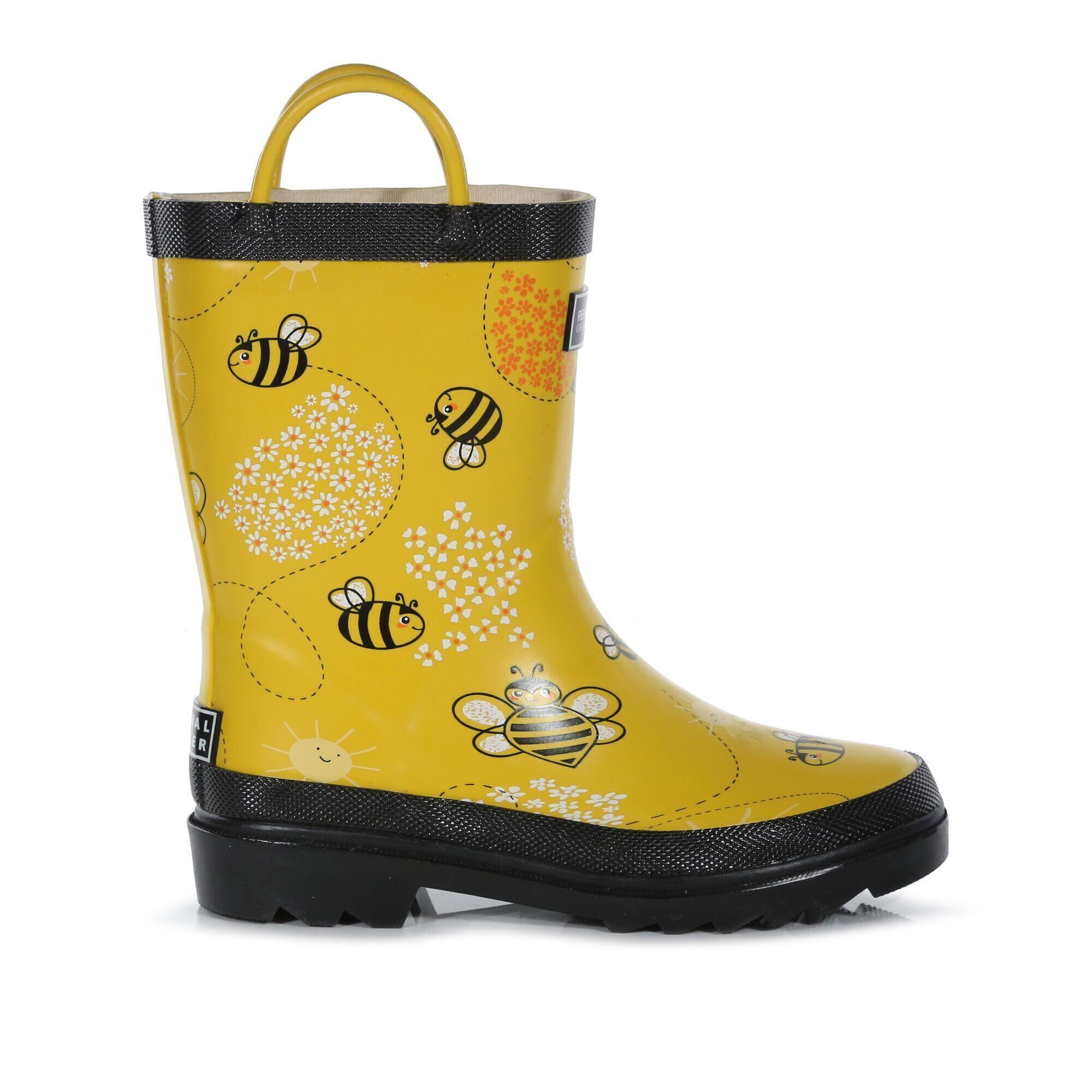 MINNOW Children's rain boots (Bright yellow)