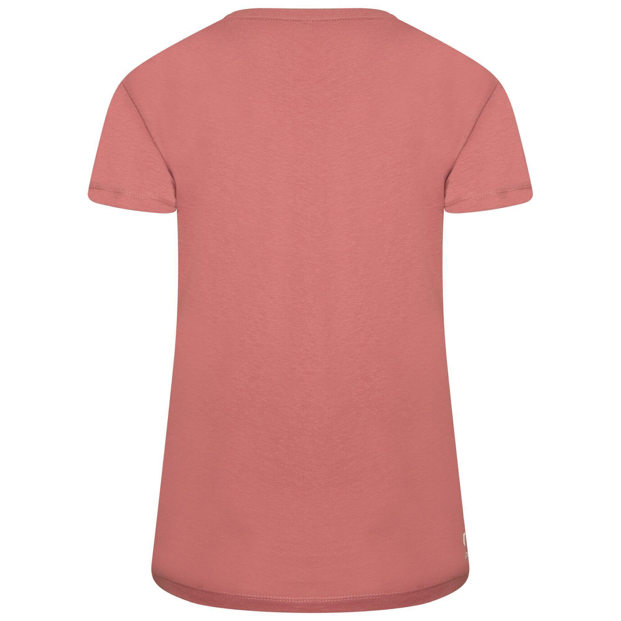 Womens/Ladies Peace of Mind Beach TShirt (Mesa Rose) 2/5