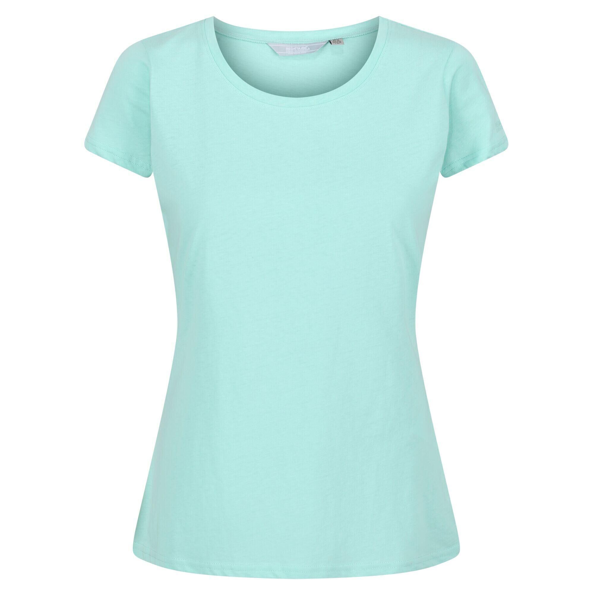 REGATTA Womens/Ladies Carlie TShirt (Ocean Wave)