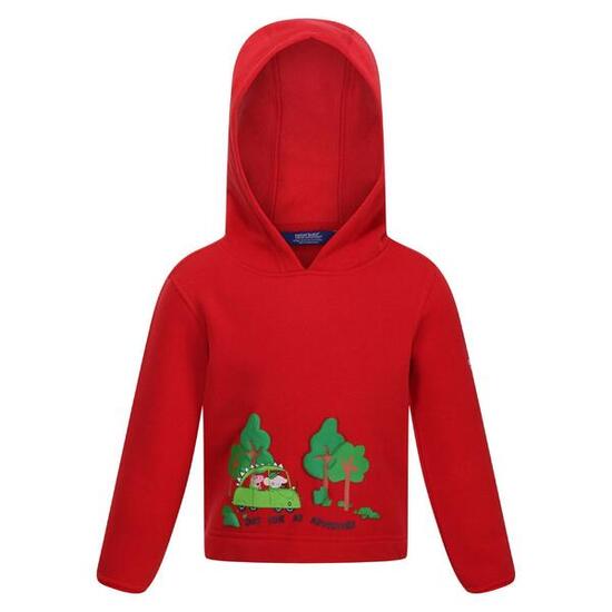 Felpa Con Cappuccio Peppa Pig Albero Bambini Regatta Rosso Vivo