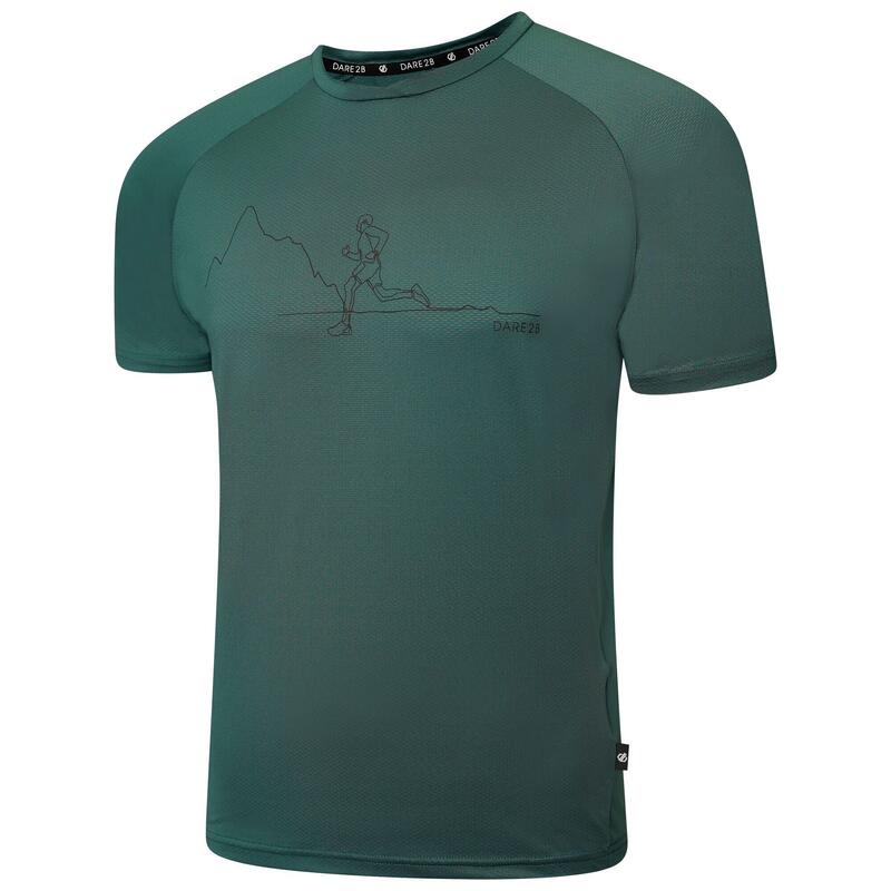 Mens Righteous II Recycled TShirt (Fern Green)