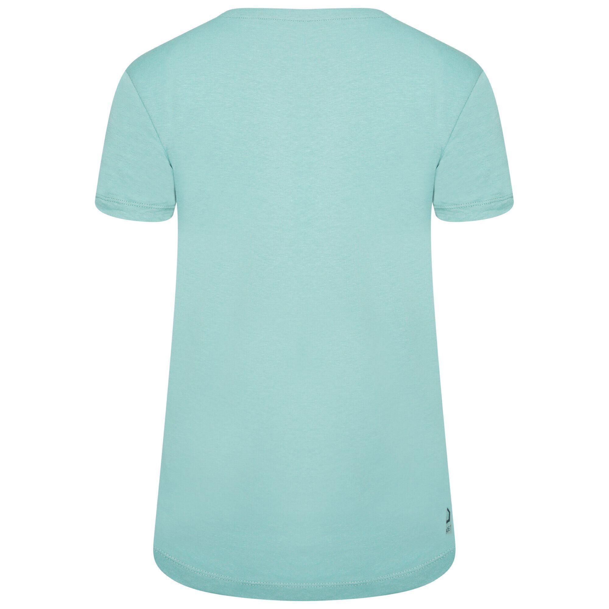 Womens/Ladies Peace of Mind Mountain Climbing TShirt (Meadowbrook Green) 2/5