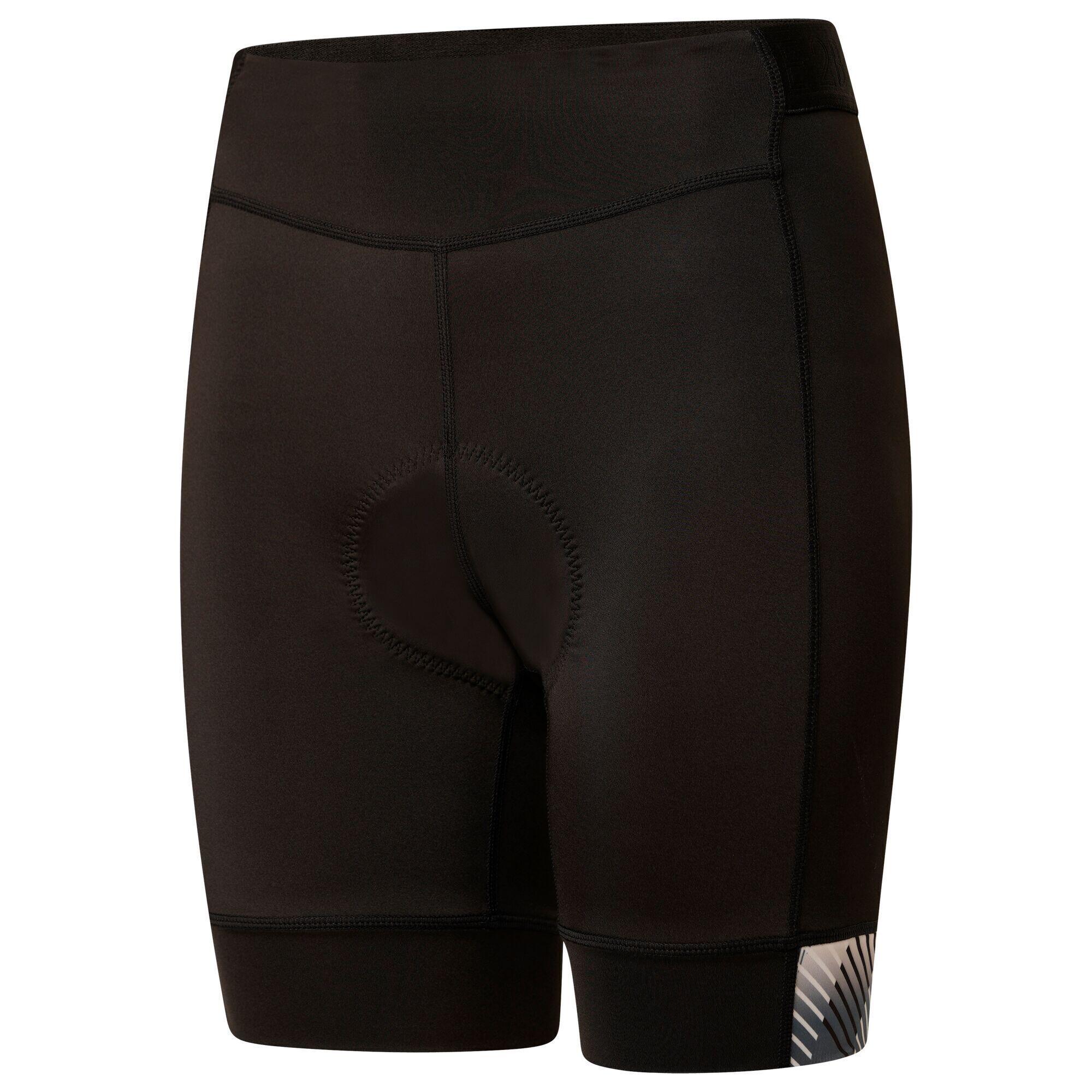 Dames Prompt AEP Empowered Print Wielershorts (Zwart) 4/5