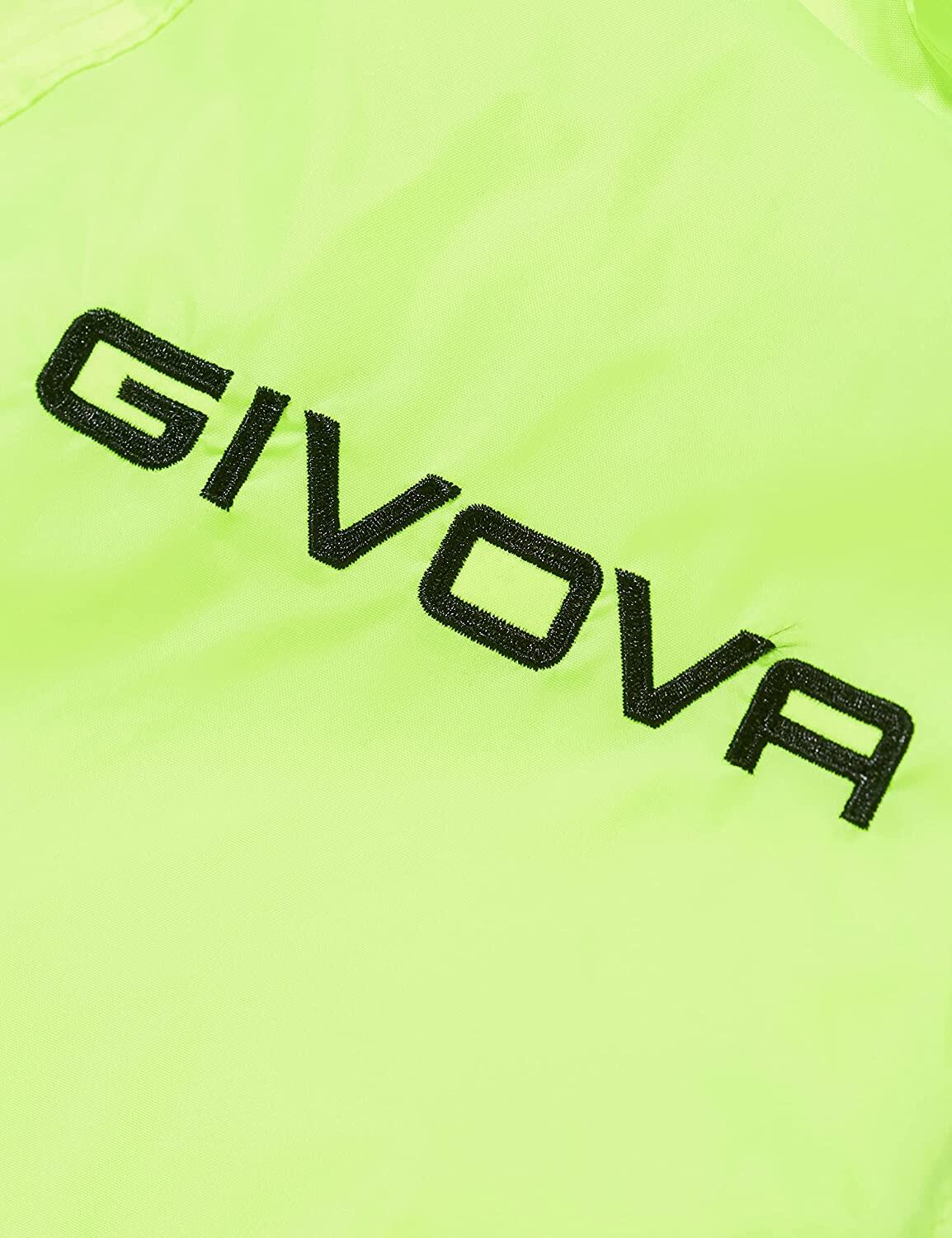 Veste de pluie imperméable Mixte - Givova - Jaune FLuo 4/5