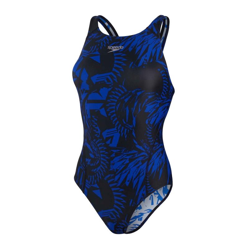 Maillot de bain ALLOVER RECORDBREAKER Femme (Noir / Bleu)