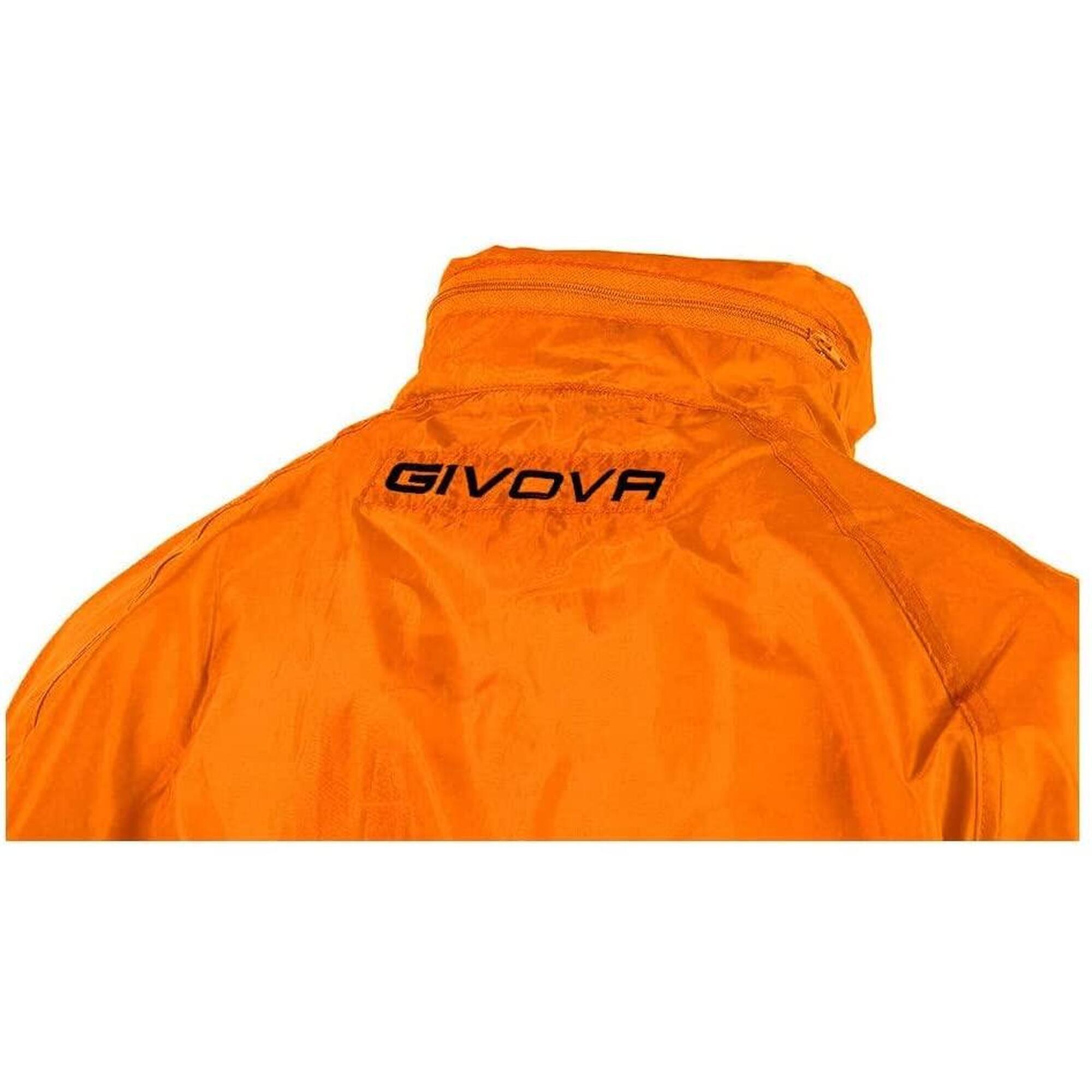 Casaco Esportivo Givova Básico Laranja 3/4