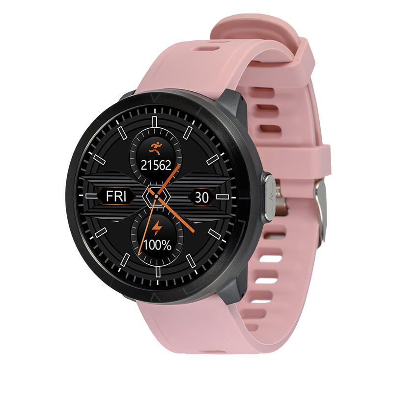 Ceas Smartwatch sport unisex Watchmark WM18 Roz