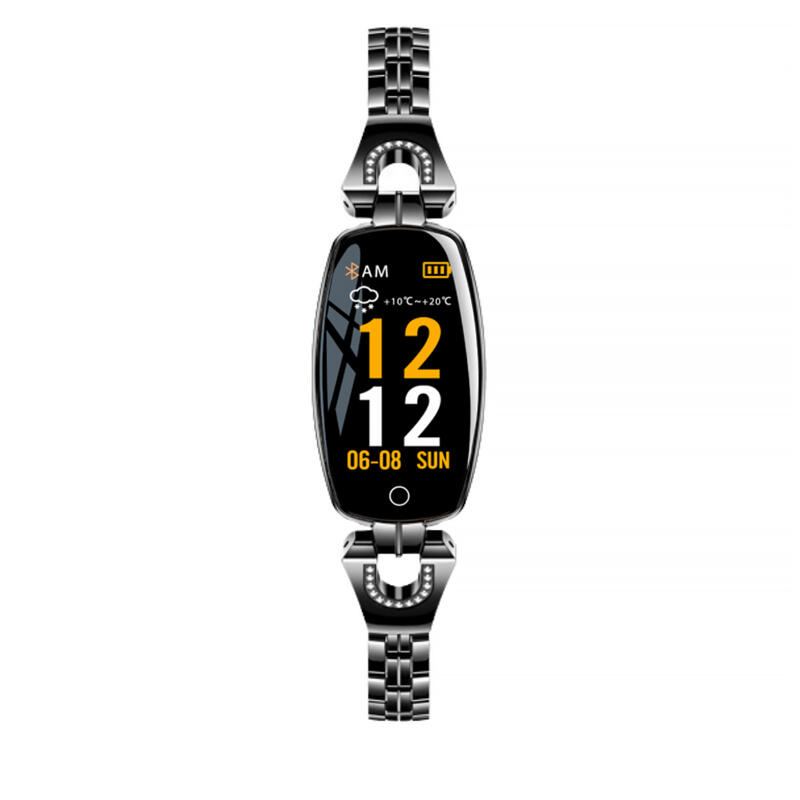 Smartwatch sportowy damski Watchmark WH8 czarny