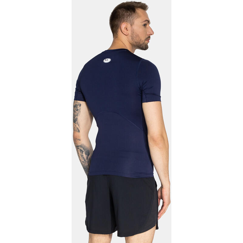 T-shirt Under Armour UA HG Armour Comp, Blauw, Mannen