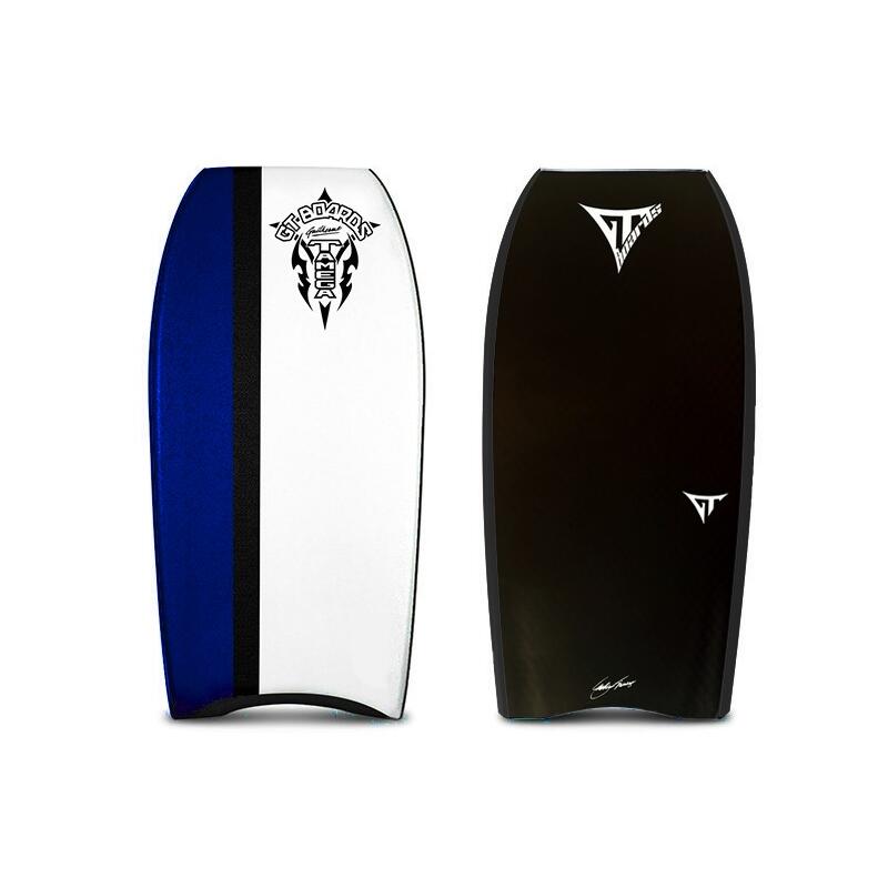 gt boards bodyboard flash d12 donkerblauw/zwart/wit 42