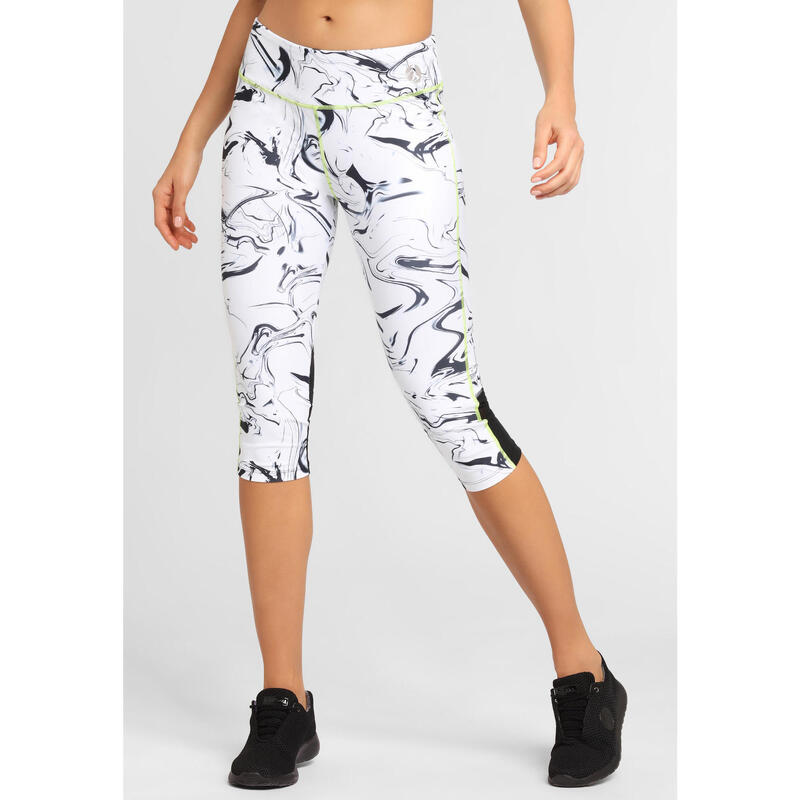 LASCANA ACTIVE Caprileggings »White Marble« für Damen