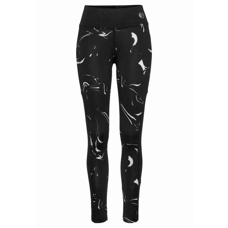 LASCANA ACTIVE Leggings »Black Marble« für Damen
