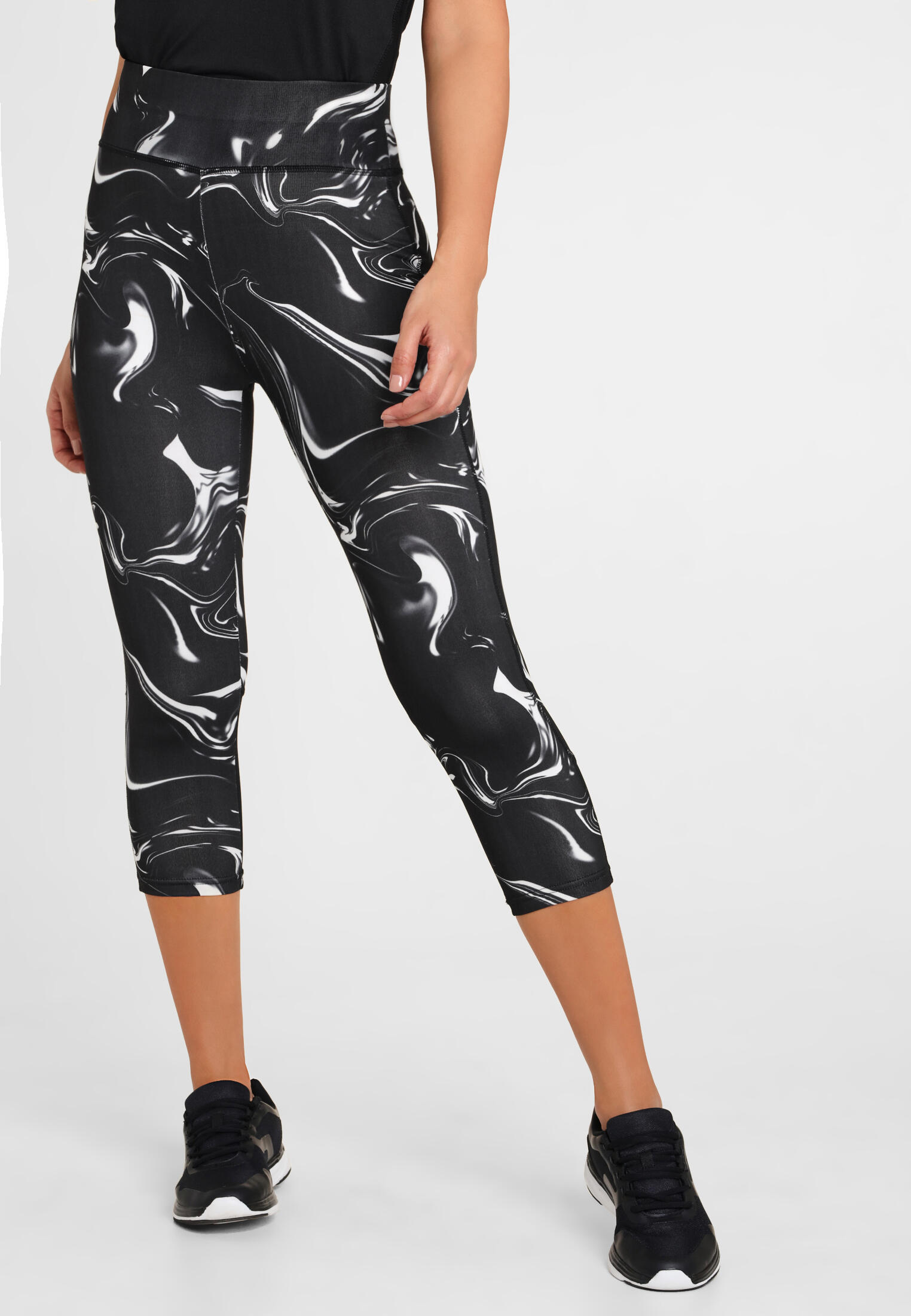 Damen active by LASCANA Capri-Leggings mit breitem Bund 2/7