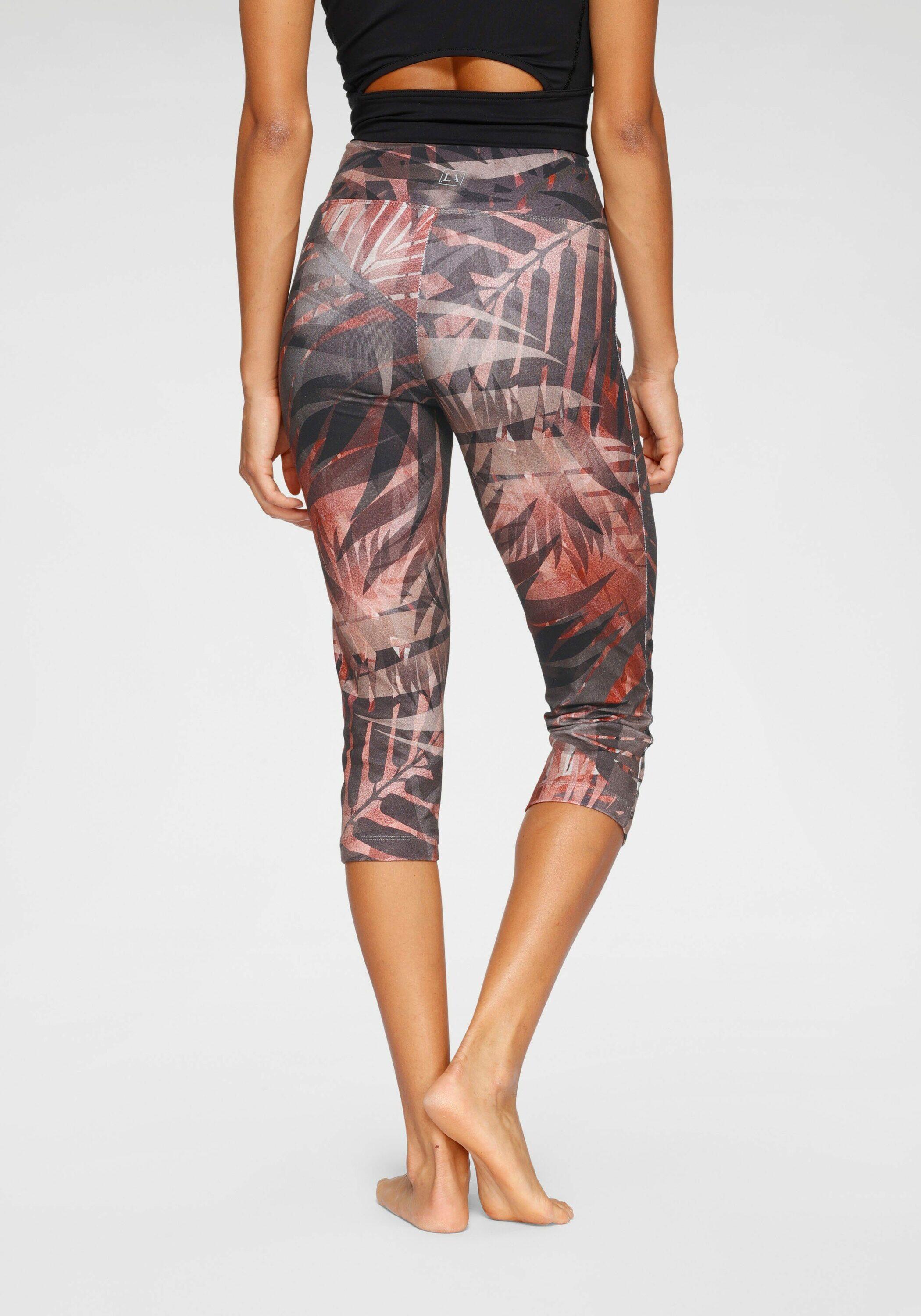 Damen LASCANA ACTIVE Caprileggings »Tropical« 3/7