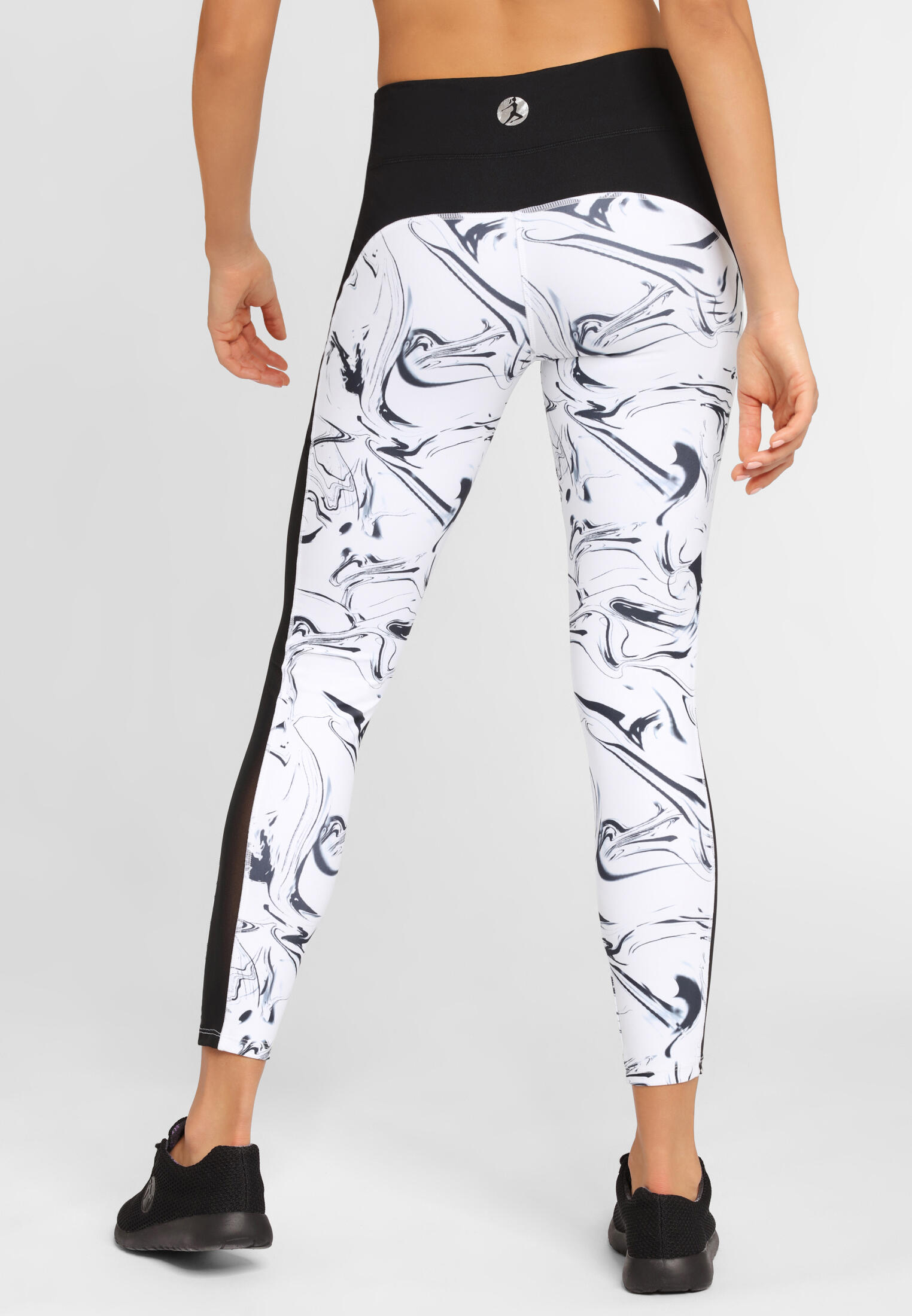 Damen active by LASCANA Leggings mit Mesh-Einsätzen 3/7