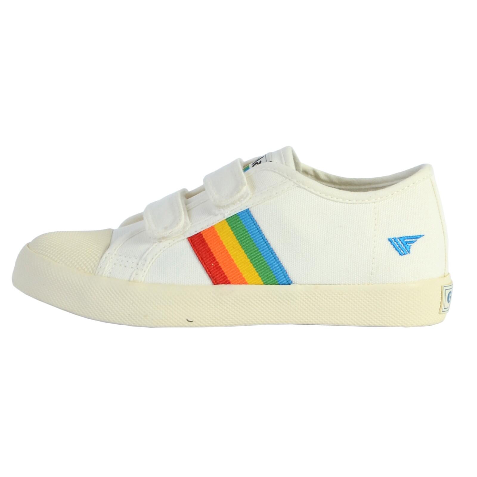 Scarpe da ginnastica per bambini Gola Coaster Rainbow Velcro