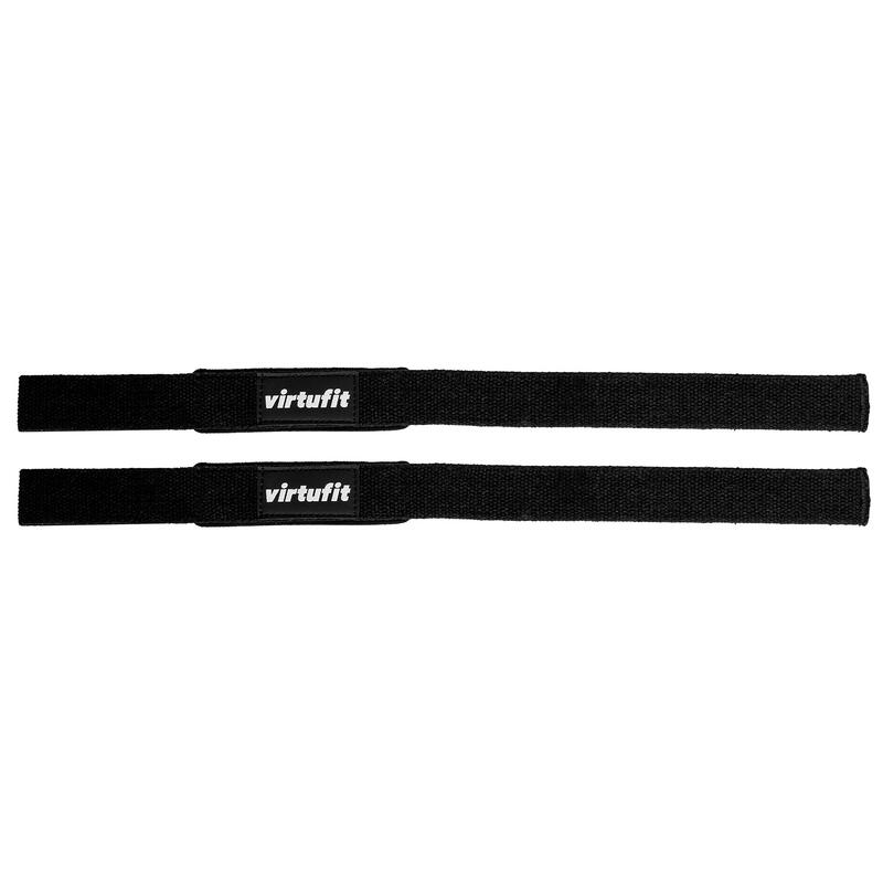 Straps - Padded Lifting Straps - Katoen - Zwart