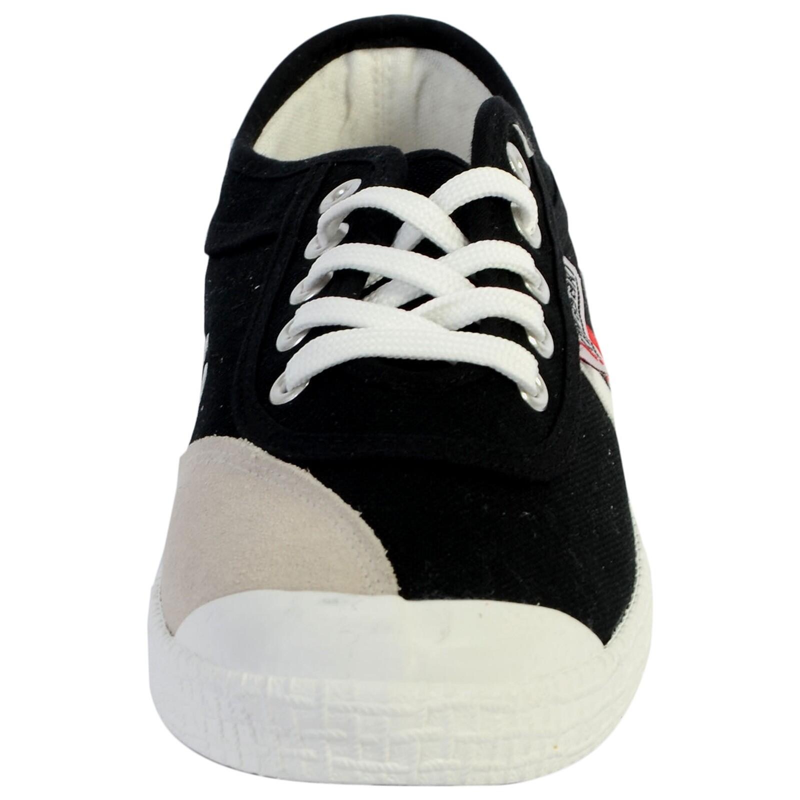 Kawasaki Retro Canvas Shoe K192496 1001 Black 4/15