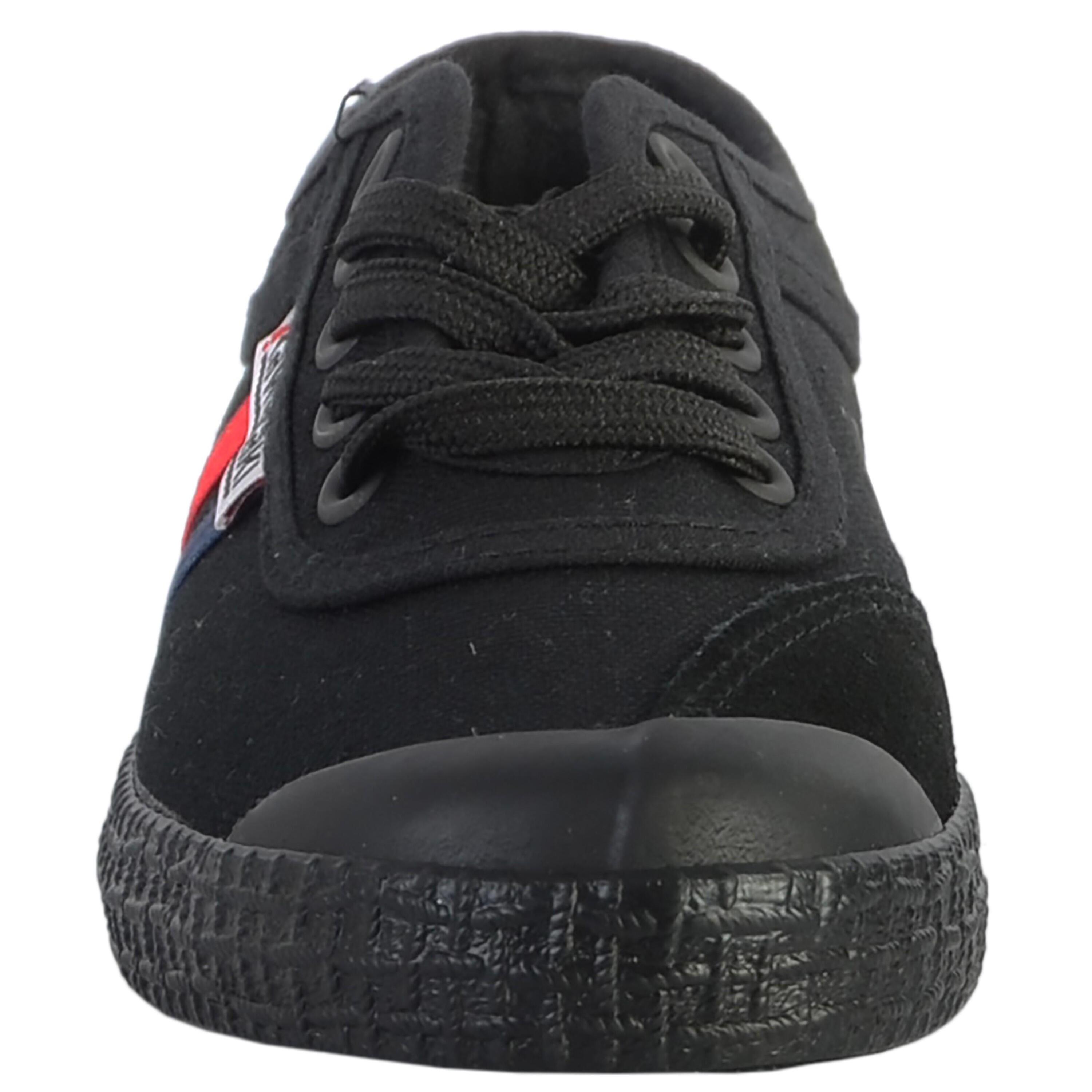Kawasaki Retro Canvas Shoe K192496 1001S Black Solid 4/5