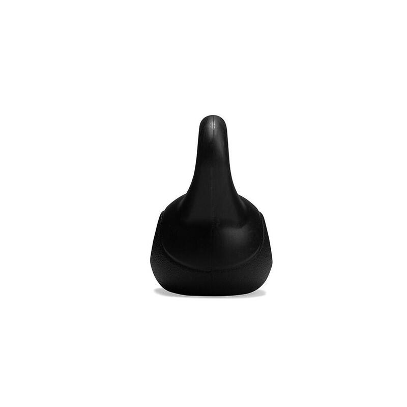 PVC Kettlebell - 4 kg - Zwart