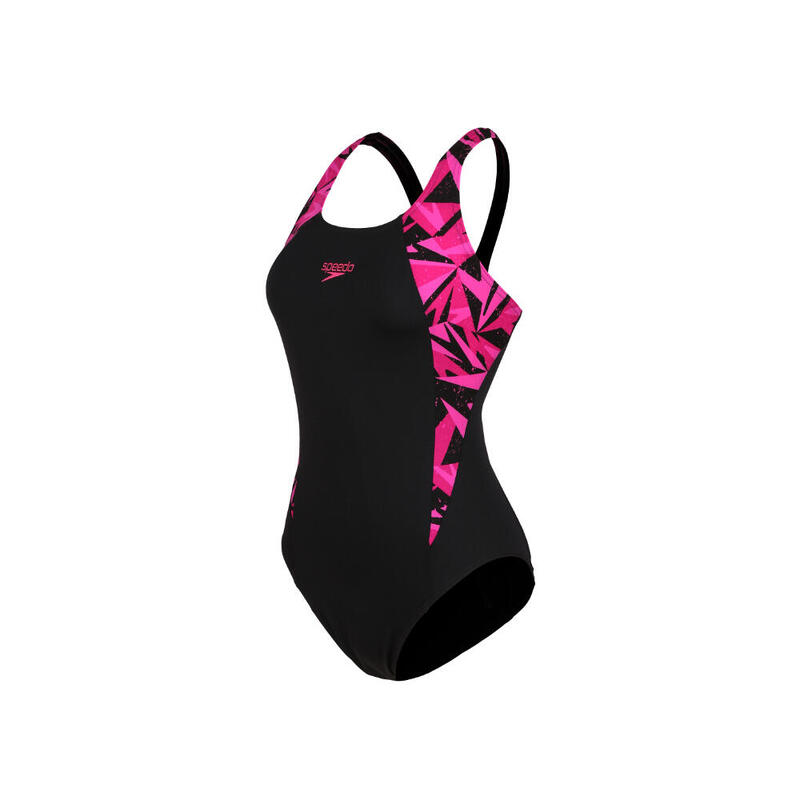 Eco Endurance+ 女士 HYPERBOOM印花連身泳衣 - 粉紅色