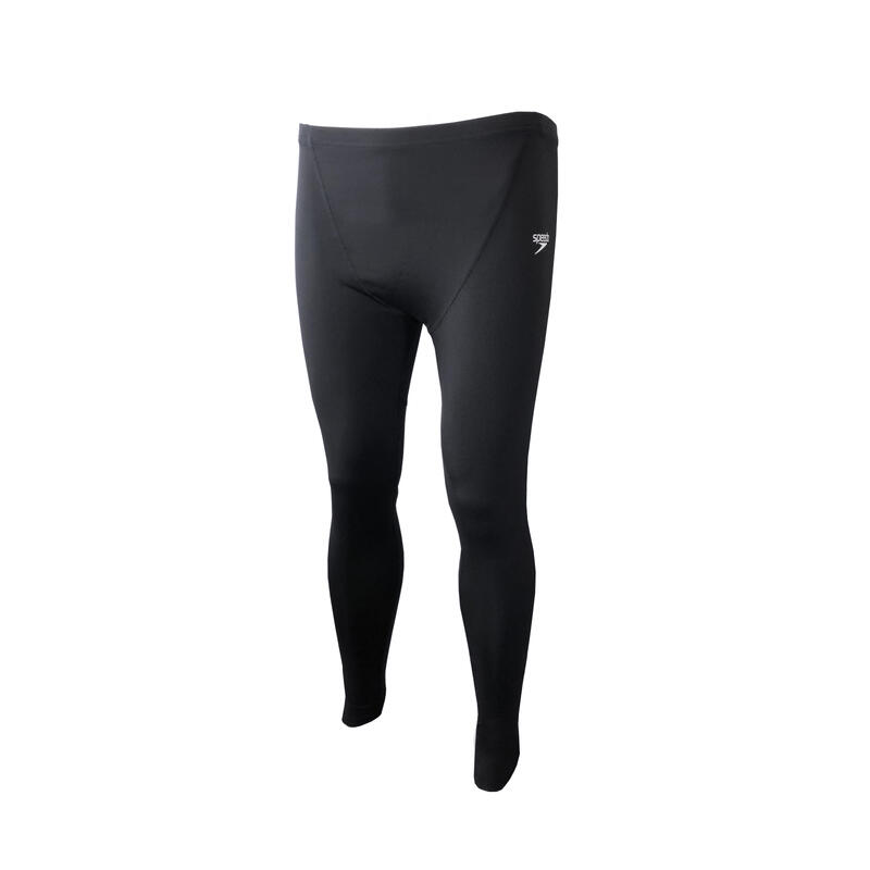 Men's Essential Full Length Swimming Long Pants - Black/White