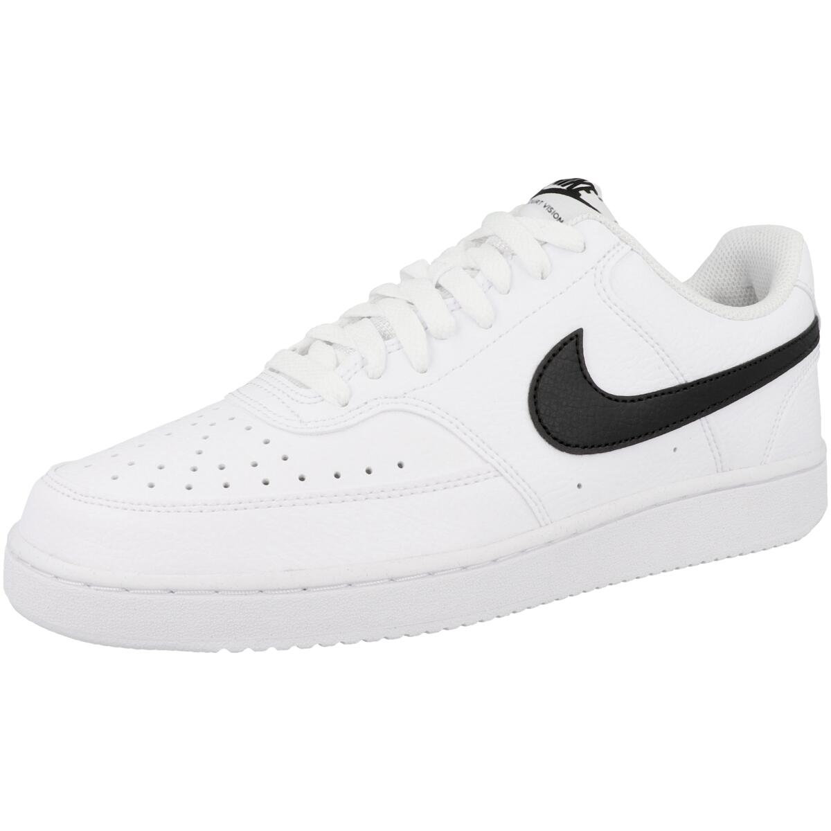 Scarpe  Court Vision Low Next Nature White Black 4/5