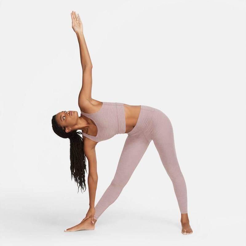 Top de sport Nike Yoga Luxe pour femme rose