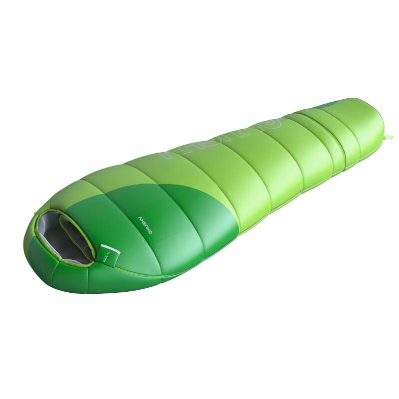 Mumienschlafsack für Kinder Magic 20 2 in 1 (180 / 150 cm) – Grün