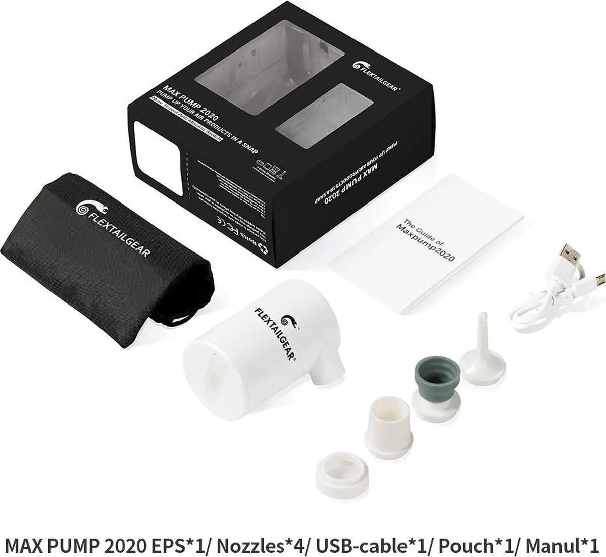Flextail Gear Max Pump 2020 Luchtbedpomp - Oranje 2/4