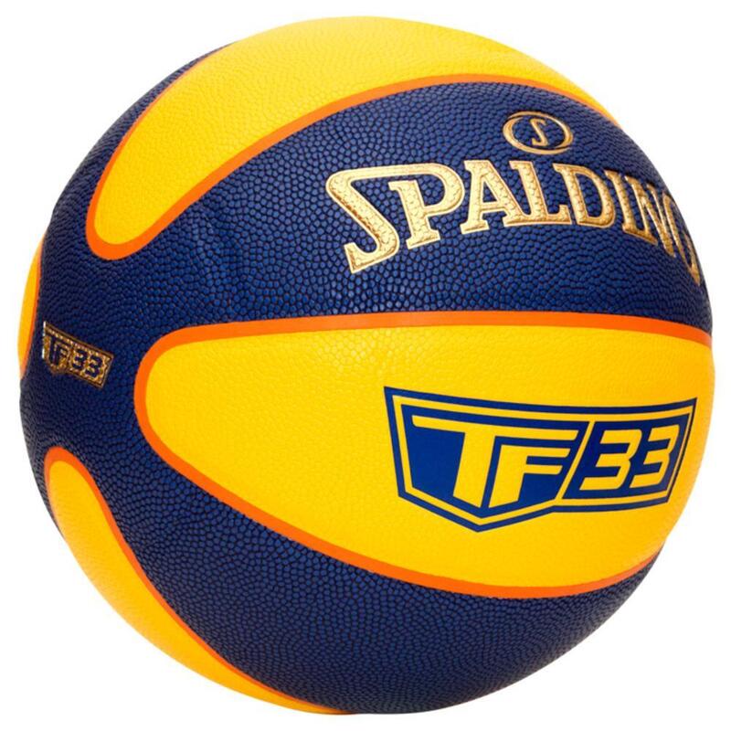 Ballon de Basketball Spalding TF33 Gold Rubber