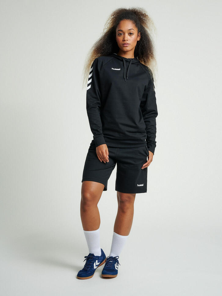 Spodenki bawełniane sportowe damskie Hummel Go Cotton Bermuda Shorts Woman