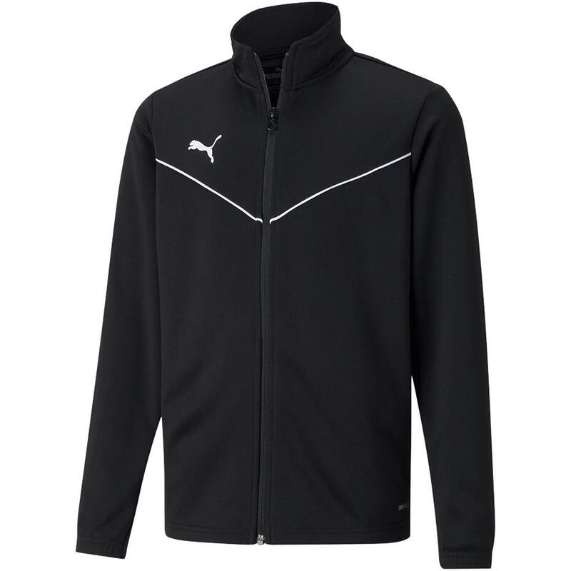 Sudadera Puma Teamrise Training Jr Negro NIño