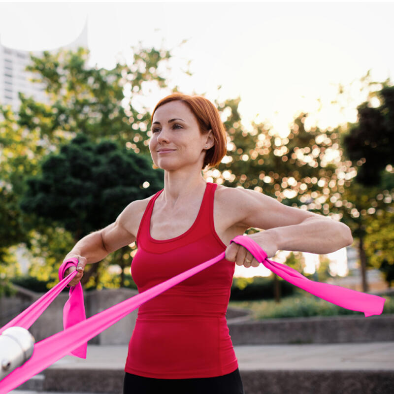 Banda elástica para fitness Material para exercícios de resistência de ioga
