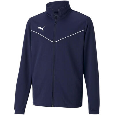 Puma Teamrise Jr Blaues Sweatshirt Kind