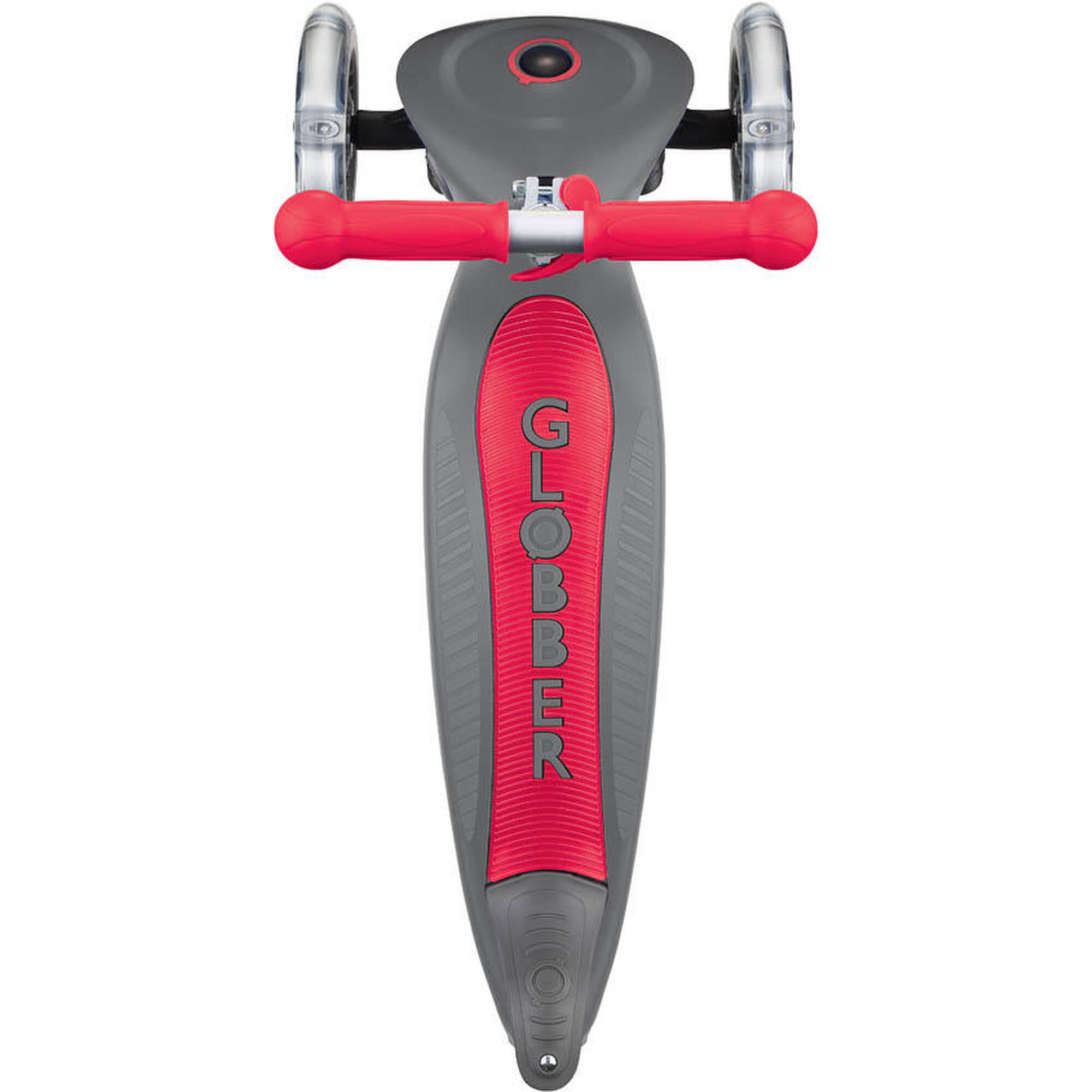 Mini t Scooter Primo Pieghevole Grigio-Rosso