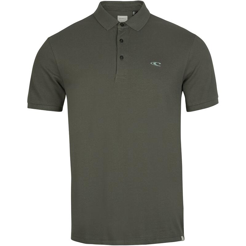 Camiseta de manga corta O'Neill Triple Stack Polo, Verde, Hombre